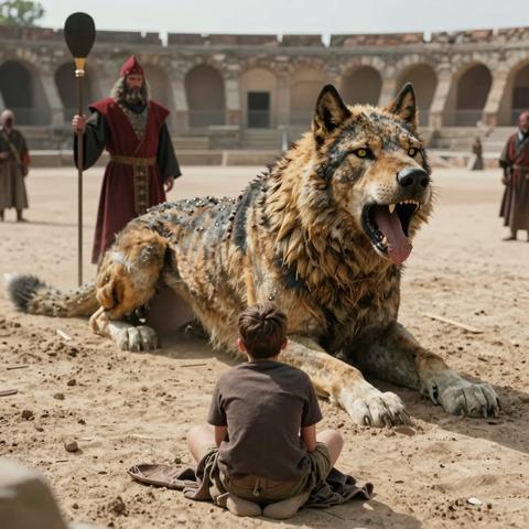 62. The Cruel Arena Master Forced A Nameless Stable Boy Into The Sand With The Empire’s Deadliest Beast—But One Look At The Boy’s Strange Scar Made The Giant Creature Do The Unthinkable.