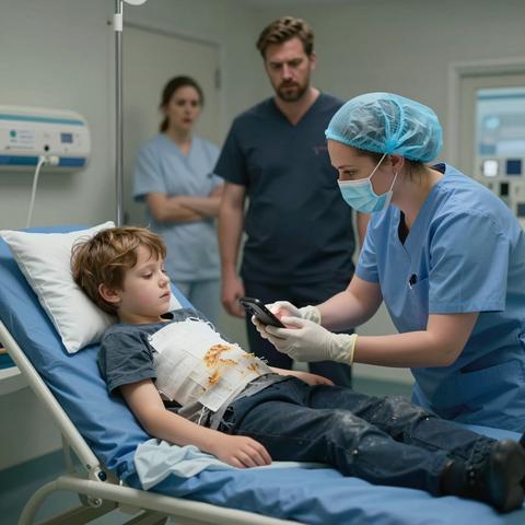 I’ve Been An ER Nurse For 12 Years, But When I Reached For The Dirty Bandage On This Little Boy’s Arm, The Entire Hospital Floor Went Dead Silent.