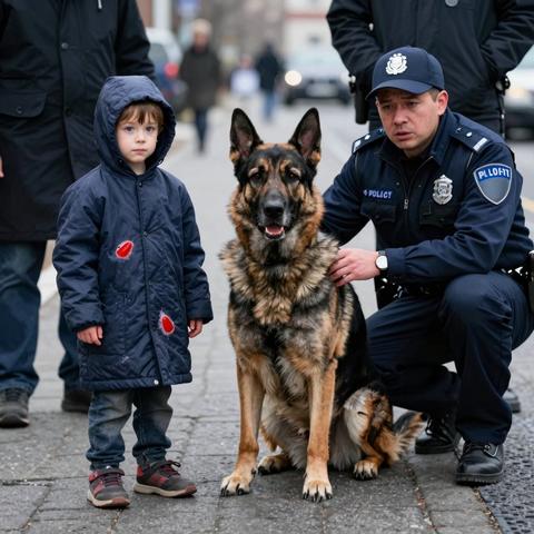 I Thought He Was Just A Shy Kid Adjusting His Frayed Collar In The Freezing November Wind. Then My Veteran K-9 Partner Dropped Dead Silent, Sat Down Beside The Boy, And Refused To Break Eye Contact With The Hidden Scars Beneath The Fabric. What I Found Underneath That Collar Destroyed Everything I Thought I Knew About The Law, And Forced Me To Cross A Line I Could Never Uncross.