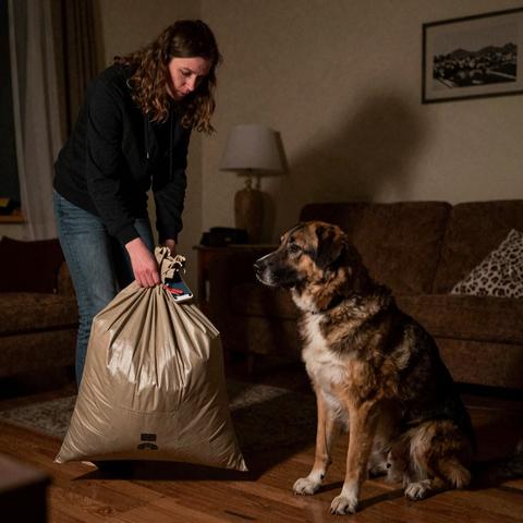 “I Was About To Throw Away The Last Box My Mom Left Me… Until My Dog Started Crying Beside It At 2:13 AM.”