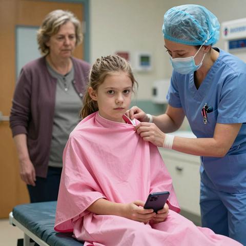 The Little Girl Wouldn’t Let Go Of Her Pink Scarf In The ER—When I Unwrapped It From Her Neck, Her Grandmother Tried To Leave Without Her.