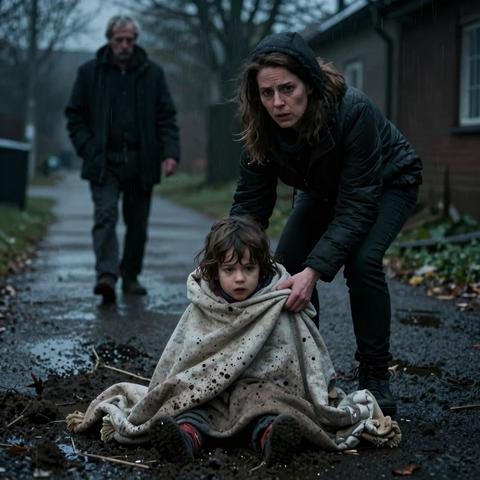 She Tossed a Freezing Boy’s Only Blanket into the Mud to ‘Clean Up the Neighborhood,’ but She Didn’t Know the Homeless Man Watching from the Shadows Held the Key to Her Destruction.