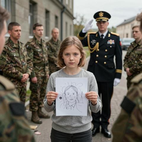 Everyone Thought the Scrawled Ink on the Young Mother’s Arm Was a Pathetic Joke, Until the Base Commander Froze Mid-Step and Suddenly Saluted Her. – storyteller