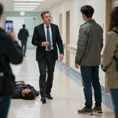The hospital CEO slapped me for helping a broke, shivering patient. I thought my life was over, until I saw what was underneath his bloody, ruined shirt. – storyteller