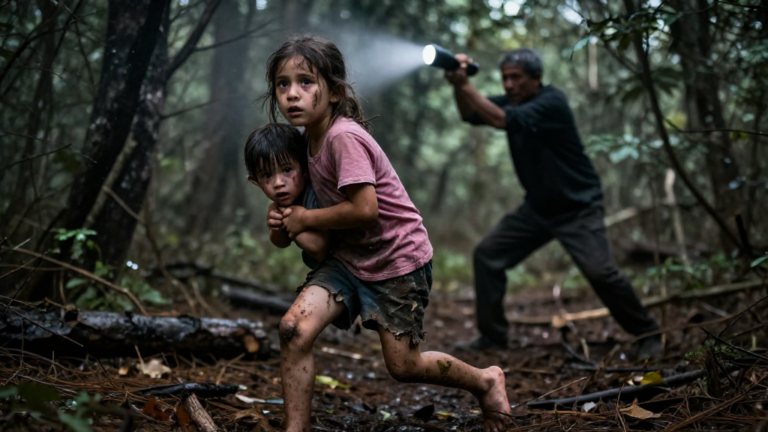 THE 7-YEAR-OLD HERO OF THE WOODS: SHE CARRIED HER BROTHER FOR MILES TO ESCAPE THE UNTHINKABLE. THE HEARTBREAKING TRUTH BEHIND A GRANDMOTHER’S FORGETFULNESS AND A GRANDFATHER’S DESCEND INTO DARKNESS. – storyteller