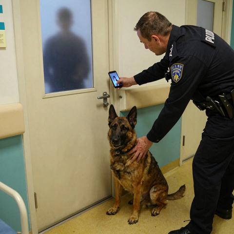 I Was About To Scold My K9 For Growling In The ER, Until He Sat Trembling In Front Of The Quiet 6-Year-Old’s Door And Refused To Move Until I Locked It. – storyteller