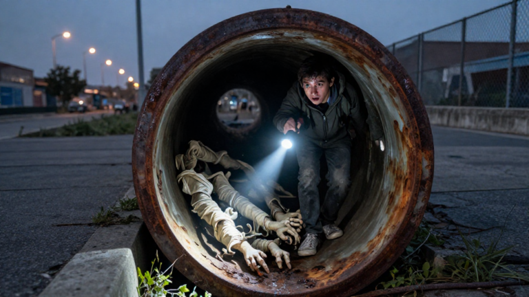 PART 2: The Terrifying Secret Hidden Inside That Rusted Drainage Pipe – storyteller