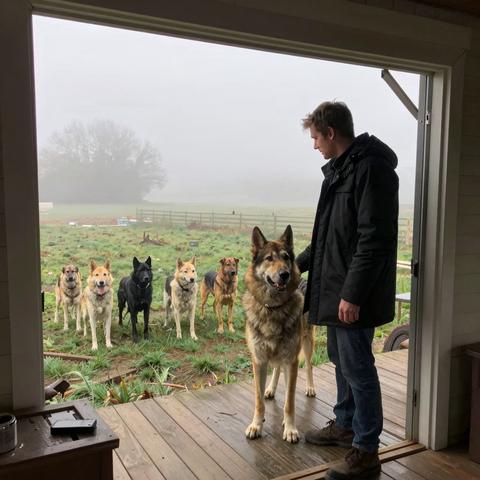 “Fifteen Silent Dogs Surrounded My Porch In Rural Ohio At Dawn… What The Alpha Made Me Do Next Blew Wide Open A Secret My Family Buried Ten Years Ago.” – storyteller