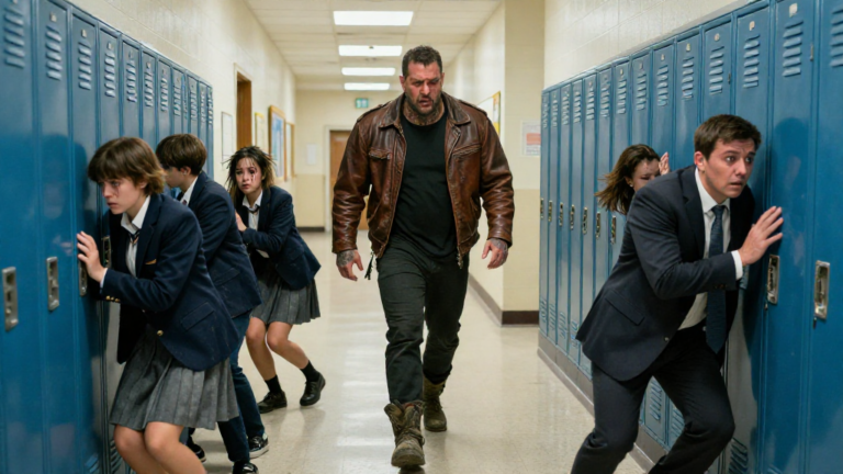 They Cut The Scholarship Girl’s Hair In The Bathroom While The Crew Laughed And The Teacher Ignored Her Screams—Then Her Biker Uncle Showed Up And Total Ruin Followed. – storyteller