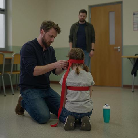 The Little Girl Kept Her Braids Tied So Tight They Hurt—When I Loosened One Ribbon, Her Stepdad Suddenly Remembered He Had To Move The Car.