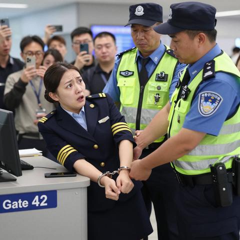 Handcuffed At Gate 42 For A “Stolen” Uniform – storyteller