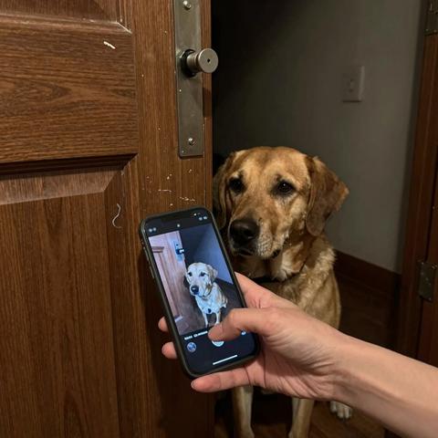 The search dogs ran toward the river. My dog ran home. Then he slammed his body against my husband’s locked closet until the hinges cracked.