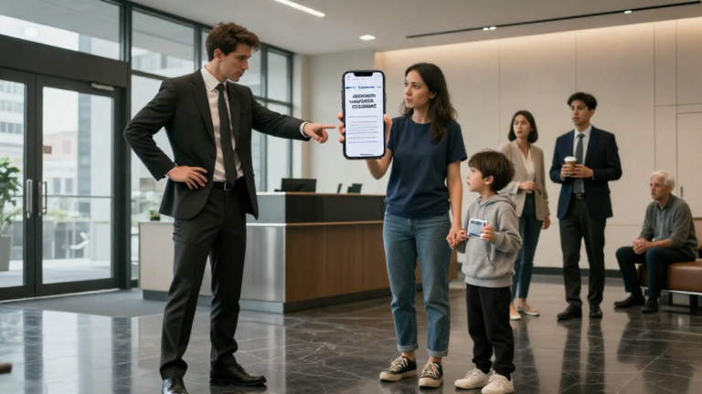 1 Agent Humiliated Me For 20 Minutes Before The CEO Heard My 7-Year-Old’s Last Name – storyteller