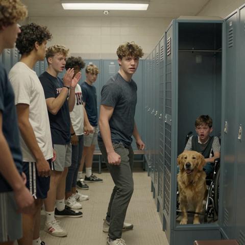 They Thought Trapping My Disabled Brother And His Service Dog In The Locker Room Was A Hilarious Joke. Then The Lights Went Out For Exactly Seven Seconds… And The School’s Golden Boys Learned Why I Was Expelled From My Last Three Schools. – storyteller