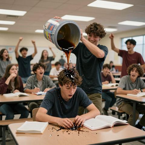 The Brutal Cafeteria Prank – storyteller