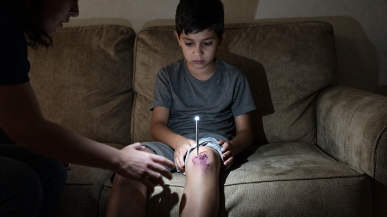 7-Year-Old’s Playground Bruise Concealed A Terrifying Metal Secret – storyteller