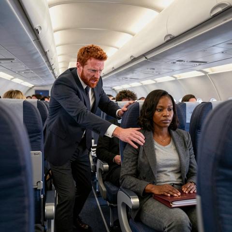 2 HOURS IN SEAT 14C: HE PUNCHED A BLACK NURSE, UNAWARE SHE OWNED THE AIRLINE’S BIGGEST LAWSUIT – storyteller