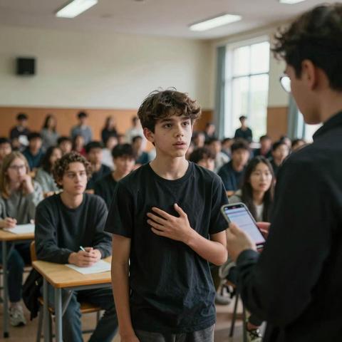 I thought he was just a defiant kid trying to ruin the ceremony. But when I looked into his eyes and saw what he was holding, the entire gym went silent. This wasn’t rebellion—it was a goodbye.