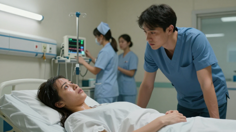 The Monitors Were Beeping And My Body Was Giving Out After Thirty Hours Of Labor, But The First Words Out Of My Husband’s Mouth Shook My Entire Reality. – storyteller