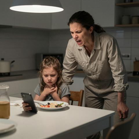 I Screamed At My Five-Year-Old Daughter For Refusing Her Dinner After A Brutal Workday. Hours Later, A Professional’s Quiet Question Shattered My Entire Reality And Left Me Begging For Her Forgiveness. – storyteller