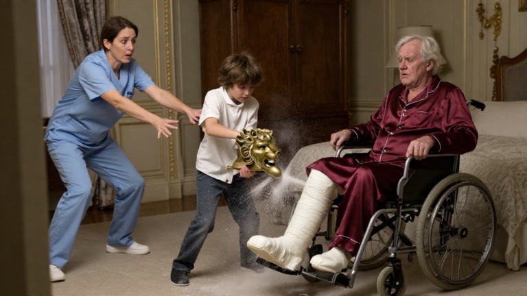 Everyone thought my wealthy patient was crippled, but when a silent boy wouldn’t stop smashing his cast, nobody understood what was hidden underneath. – storyteller