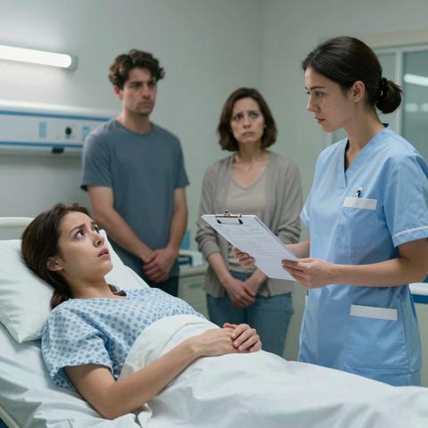 The delivery room went completely silent when the charge nurse reviewed the hospital intake documents—exposing a devastating secret my husband and his mother had been hiding from me for nine months. – storyteller